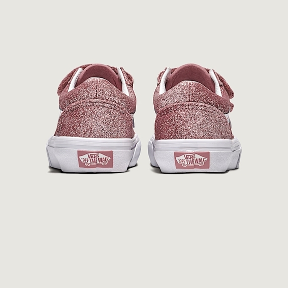 Vans Kids Glitter Pink Sneakers - Picture 2 of 4